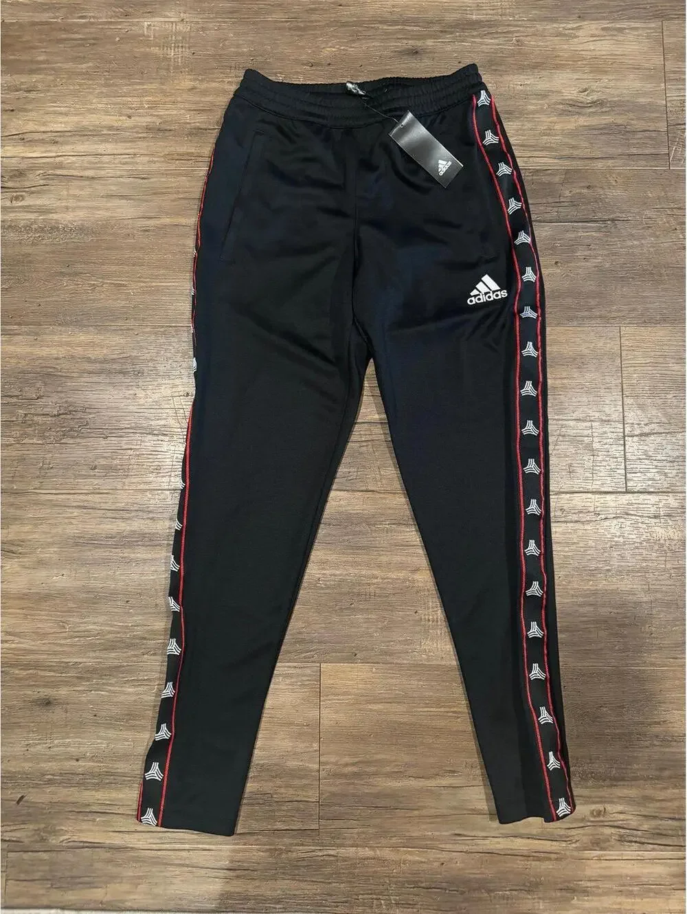 NWT Adidas Tango Tape Clubhouse Soccer Joggers Track Pants Sz Sm